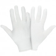 Перчатки нейлоновые Белые
