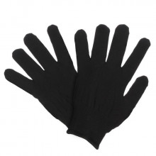 Перчатки нейлоновые черные